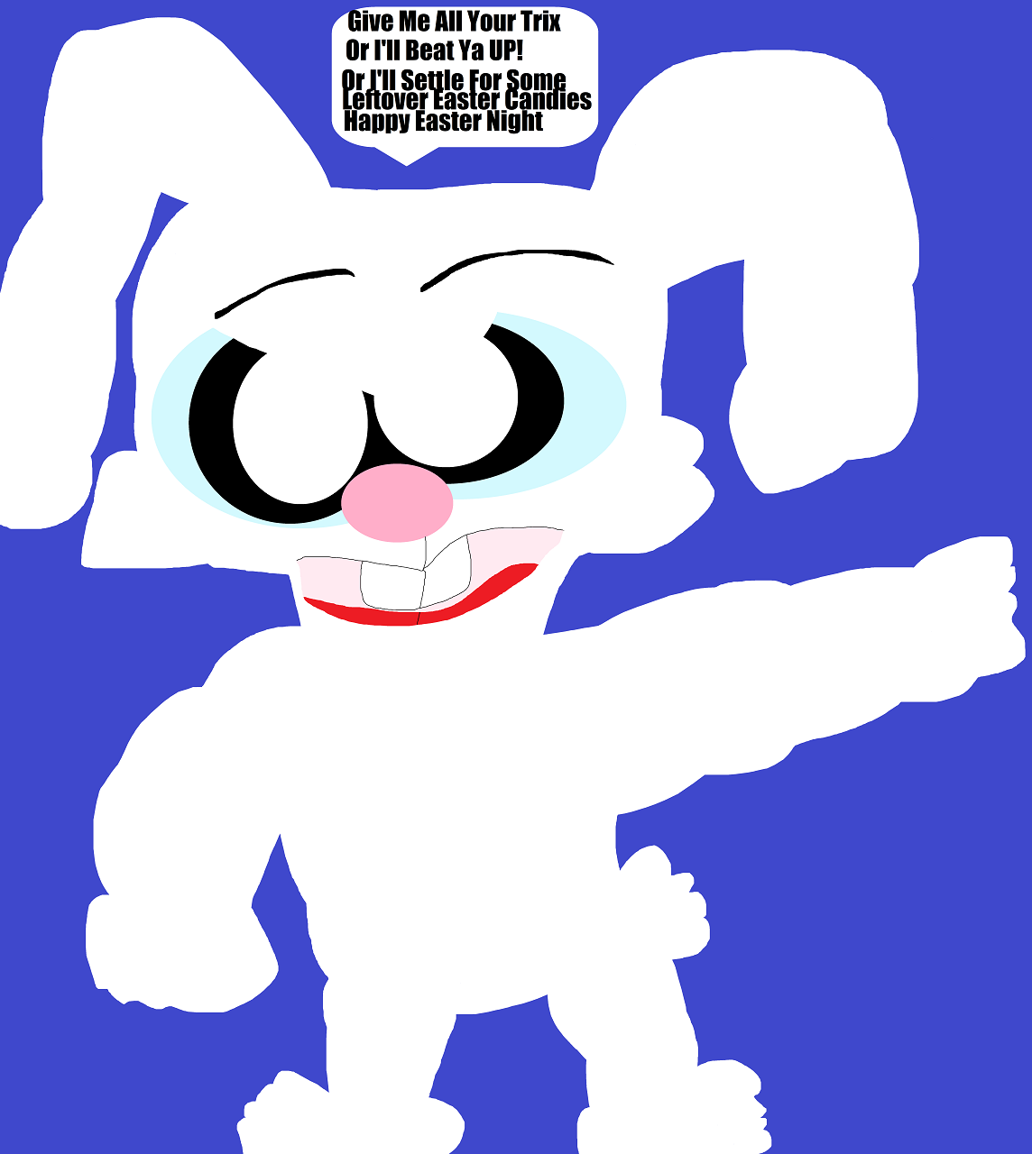 Random Trix Bunny For Easter by Falconlobo