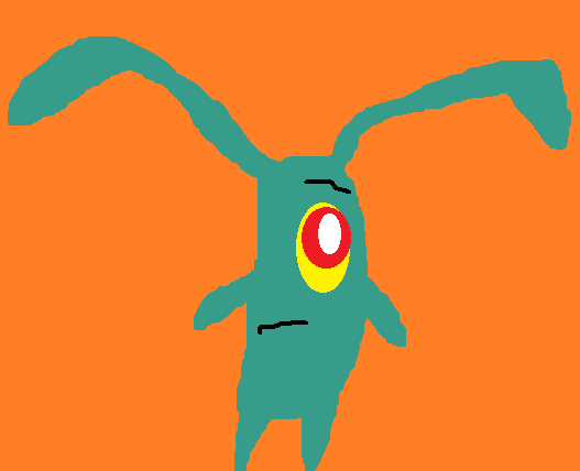 Random Annoyed Plankton by Falconlobo