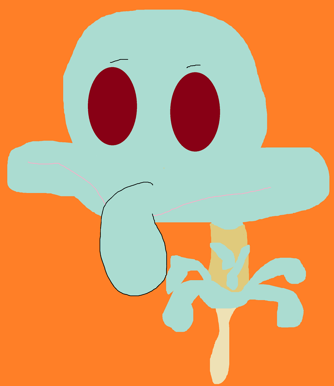 Ooctcicle Popsicle Squidward by Falconlobo