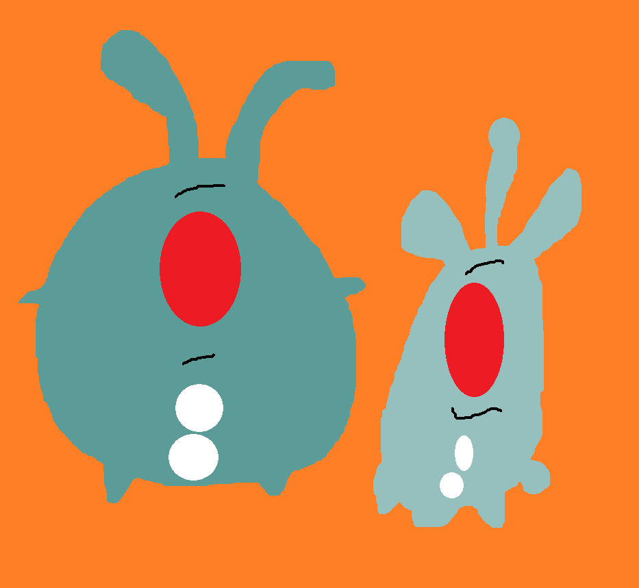 Plankton And Spot Gingerbread Cookies by Falconlobo