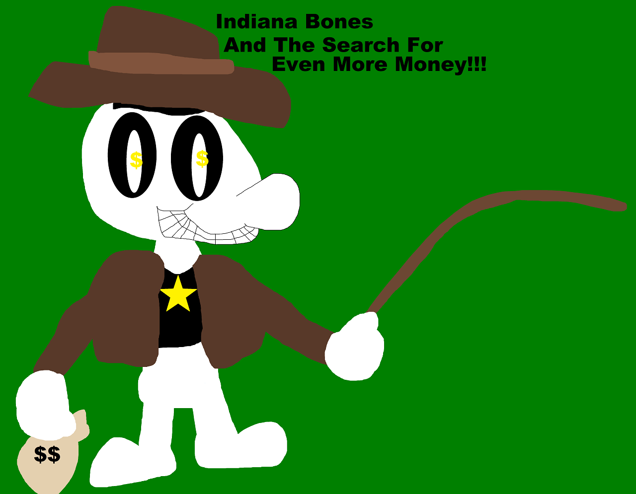 Indiana Bones And The Search For Even More Money^^ by Falconlobo