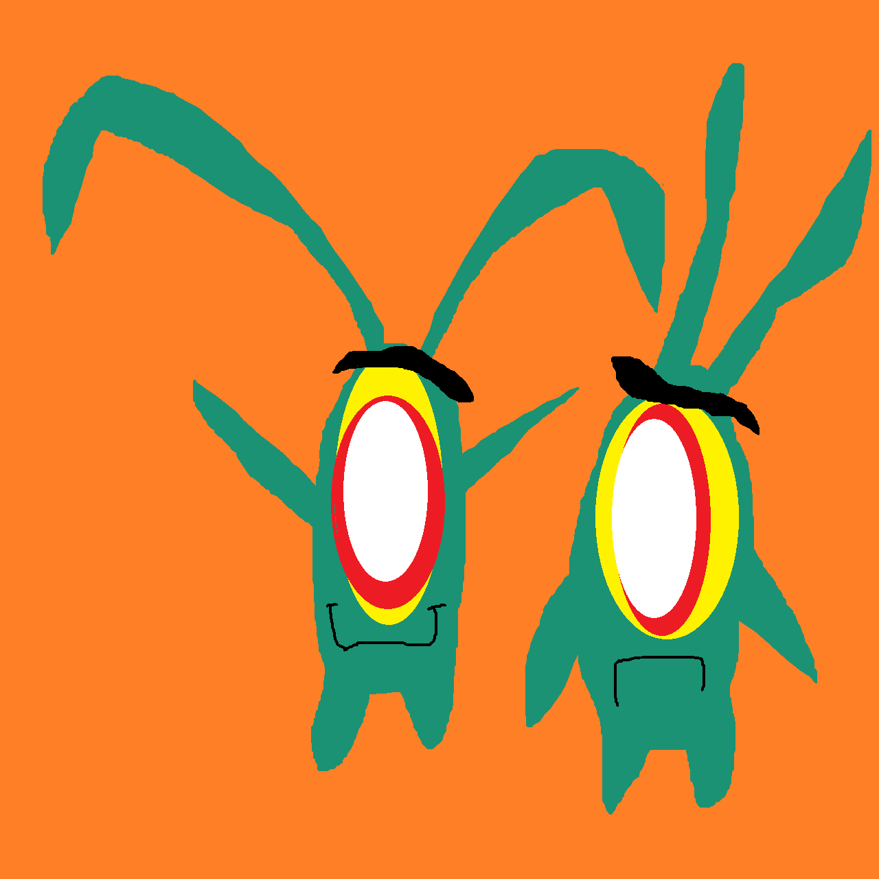 Two Random Planktons by Falconlobo