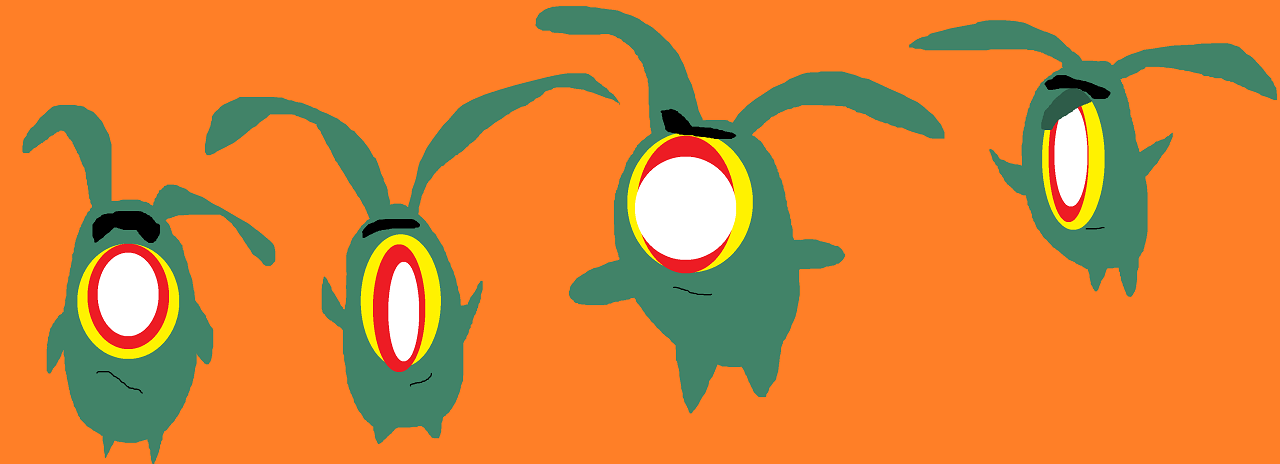 4 random Planktons by Falconlobo