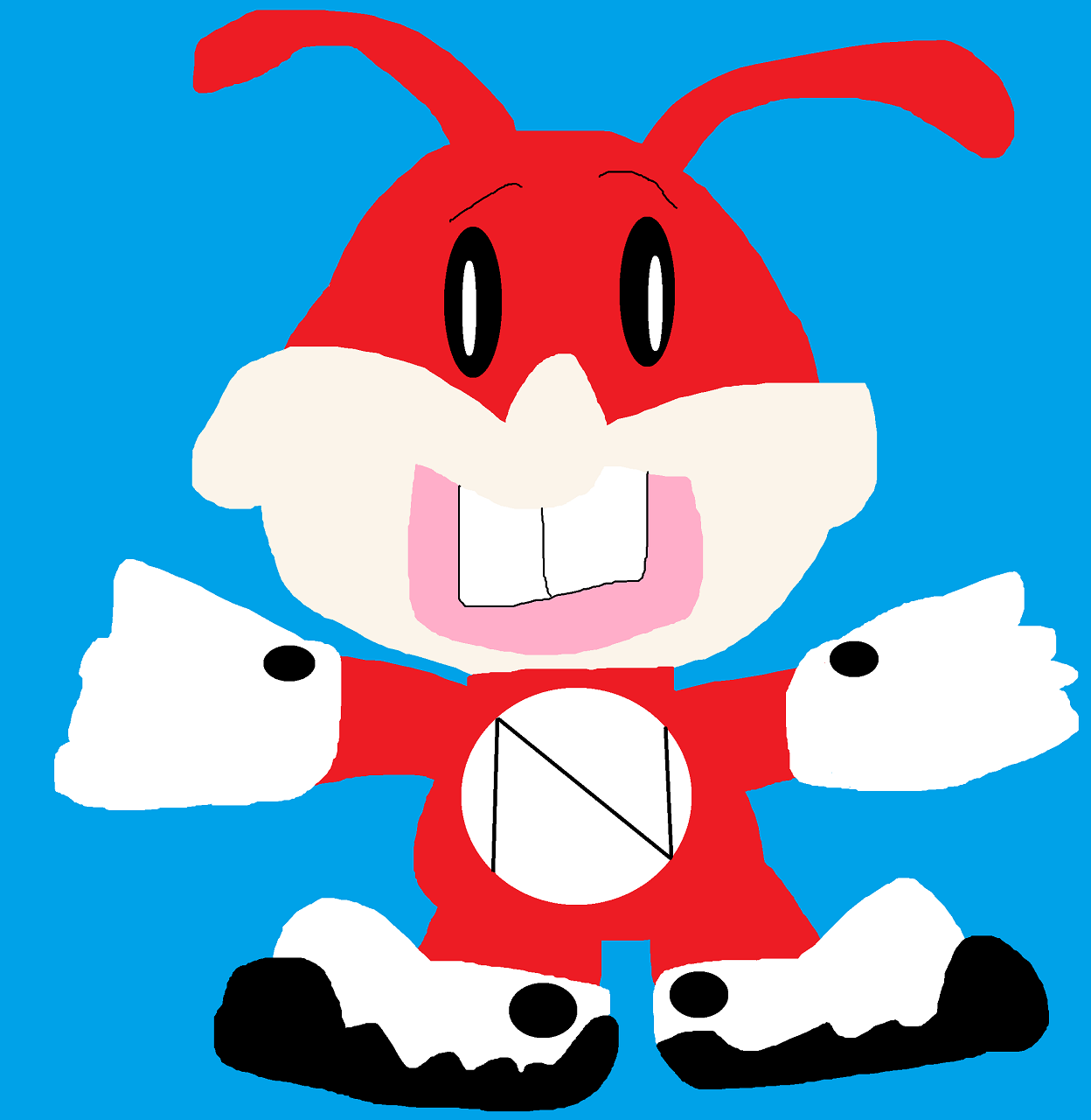 Noid Squishmallow Huggmeezz Plush by Falconlobo