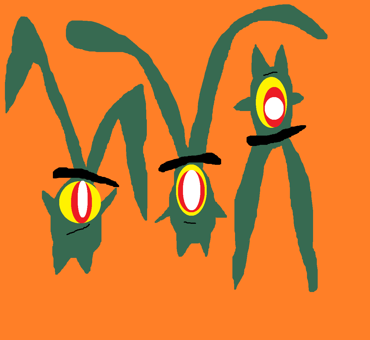 Three Random Planktons by Falconlobo