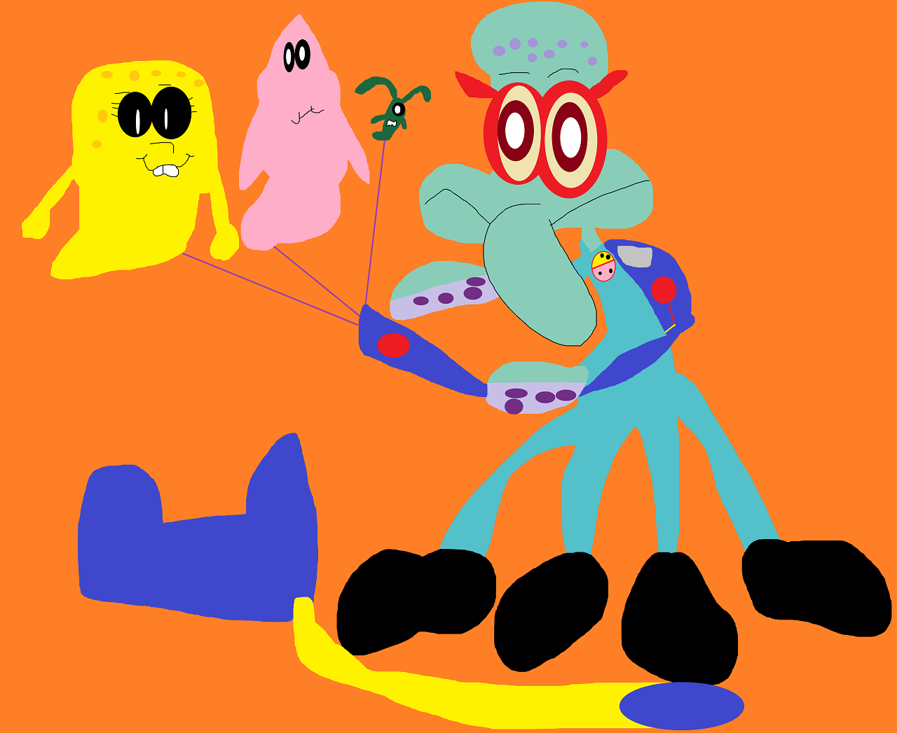 Spongebusters 3 by Falconlobo