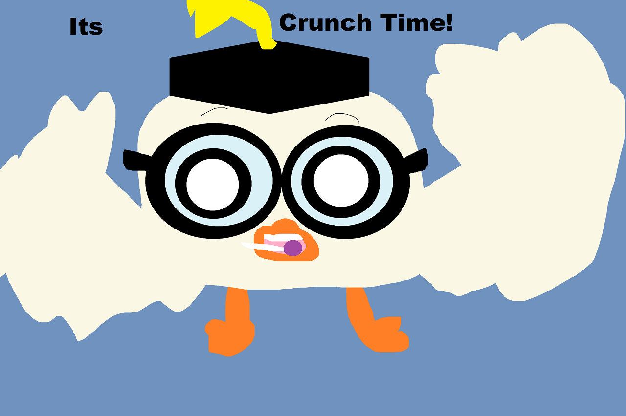 Its Crunch Time by Falconlobo