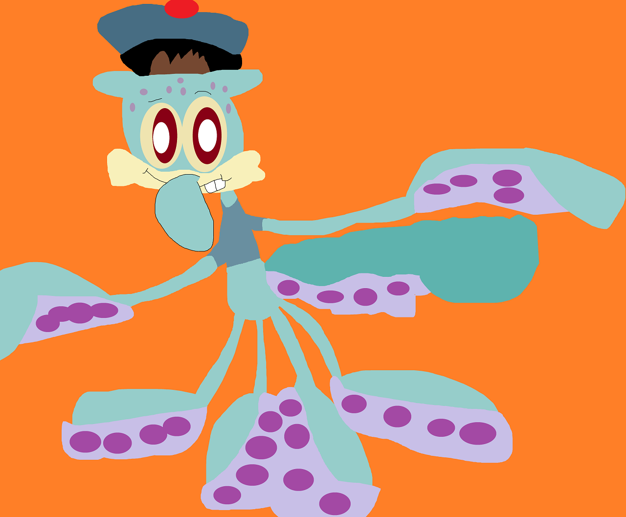 Cal The Squoctopus In Another Style by Falconlobo