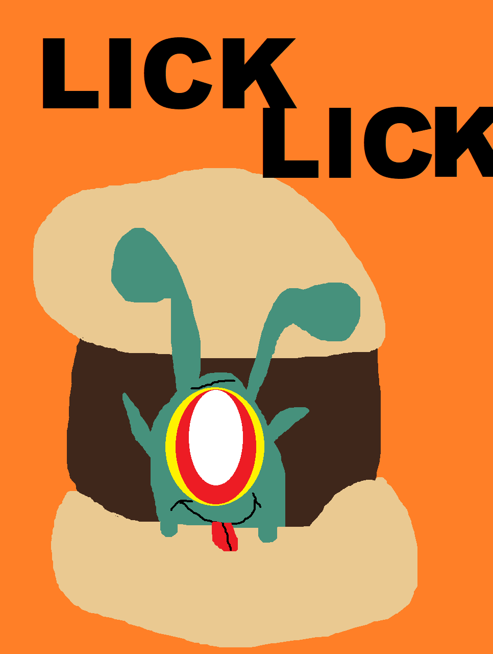 Burger Lick by Falconlobo