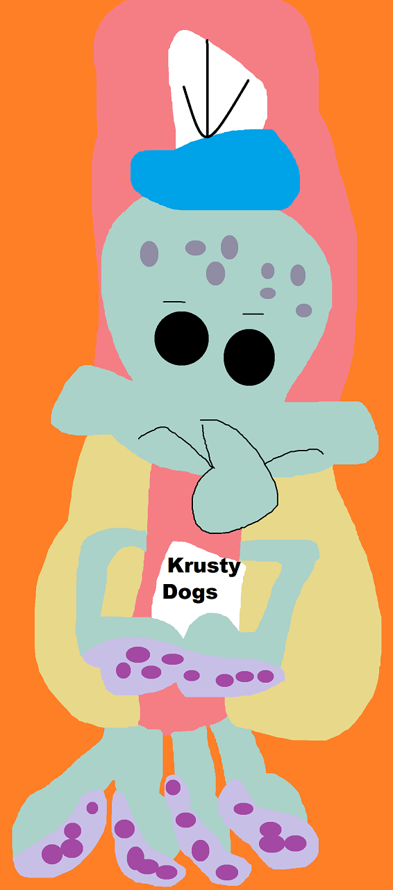 Squidward Krusty Dogs POP^0^ by Falconlobo