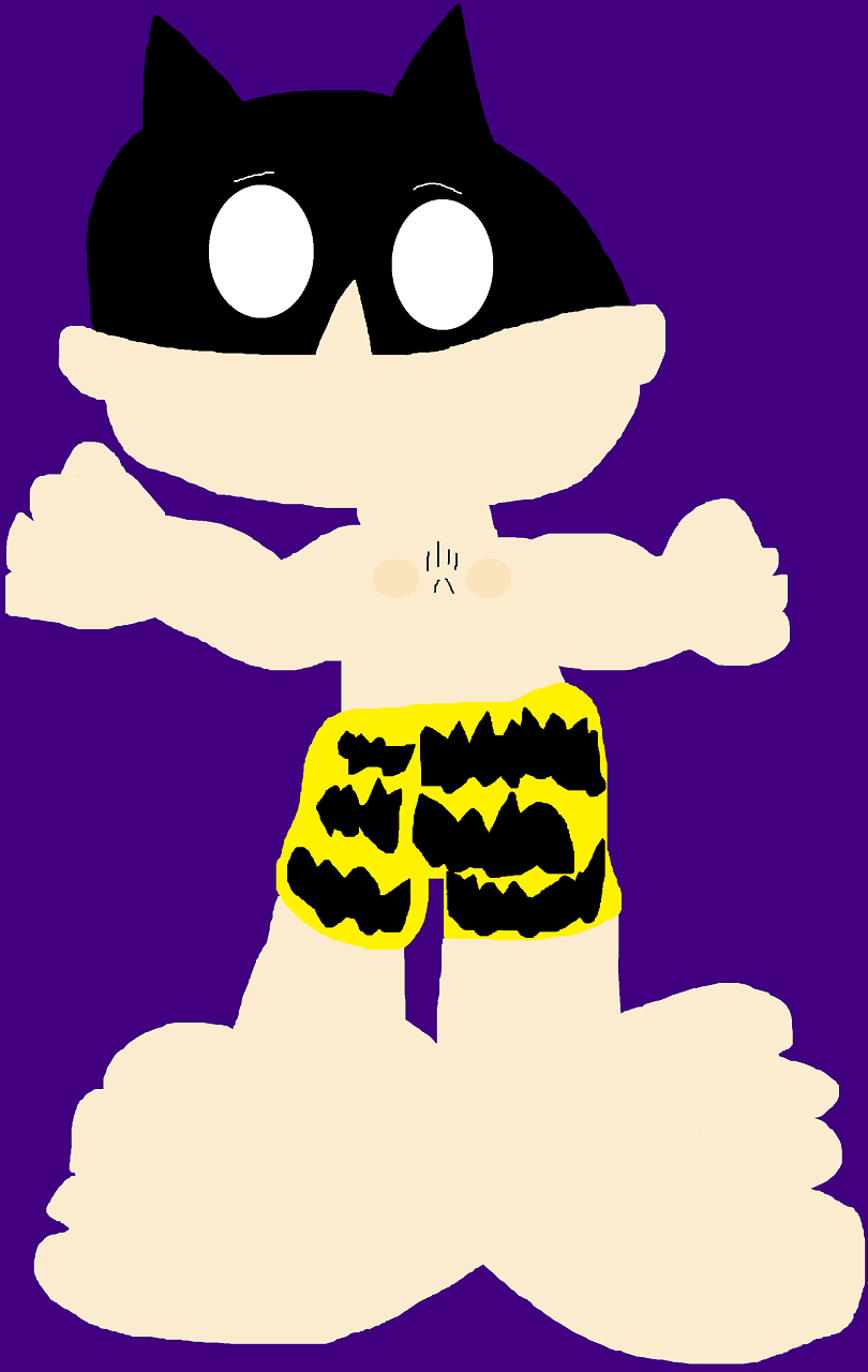 Batman Cheeb In BatBoxers by Falconlobo