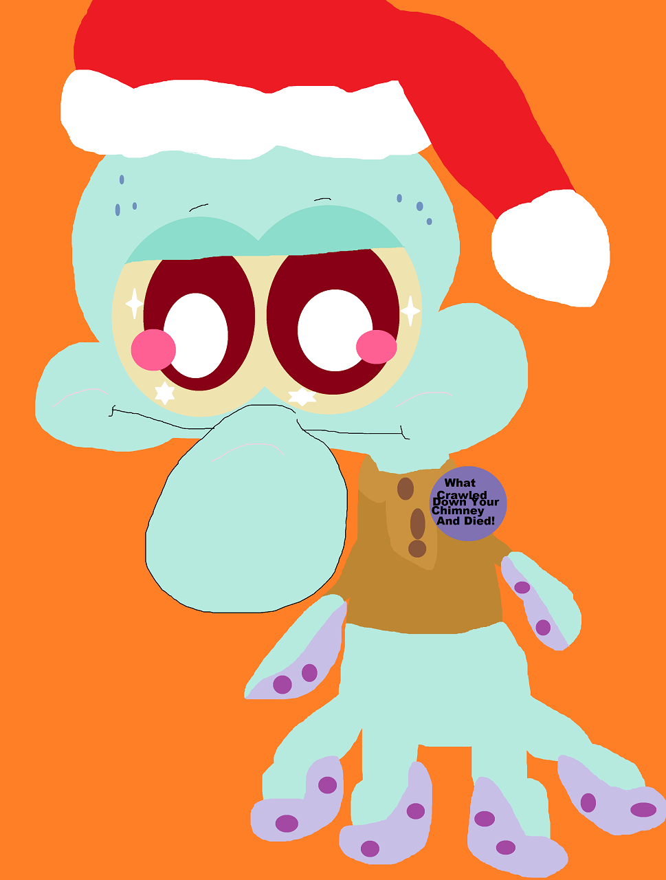 Another Squidward Squishable Holiday Plush by Falconlobo
