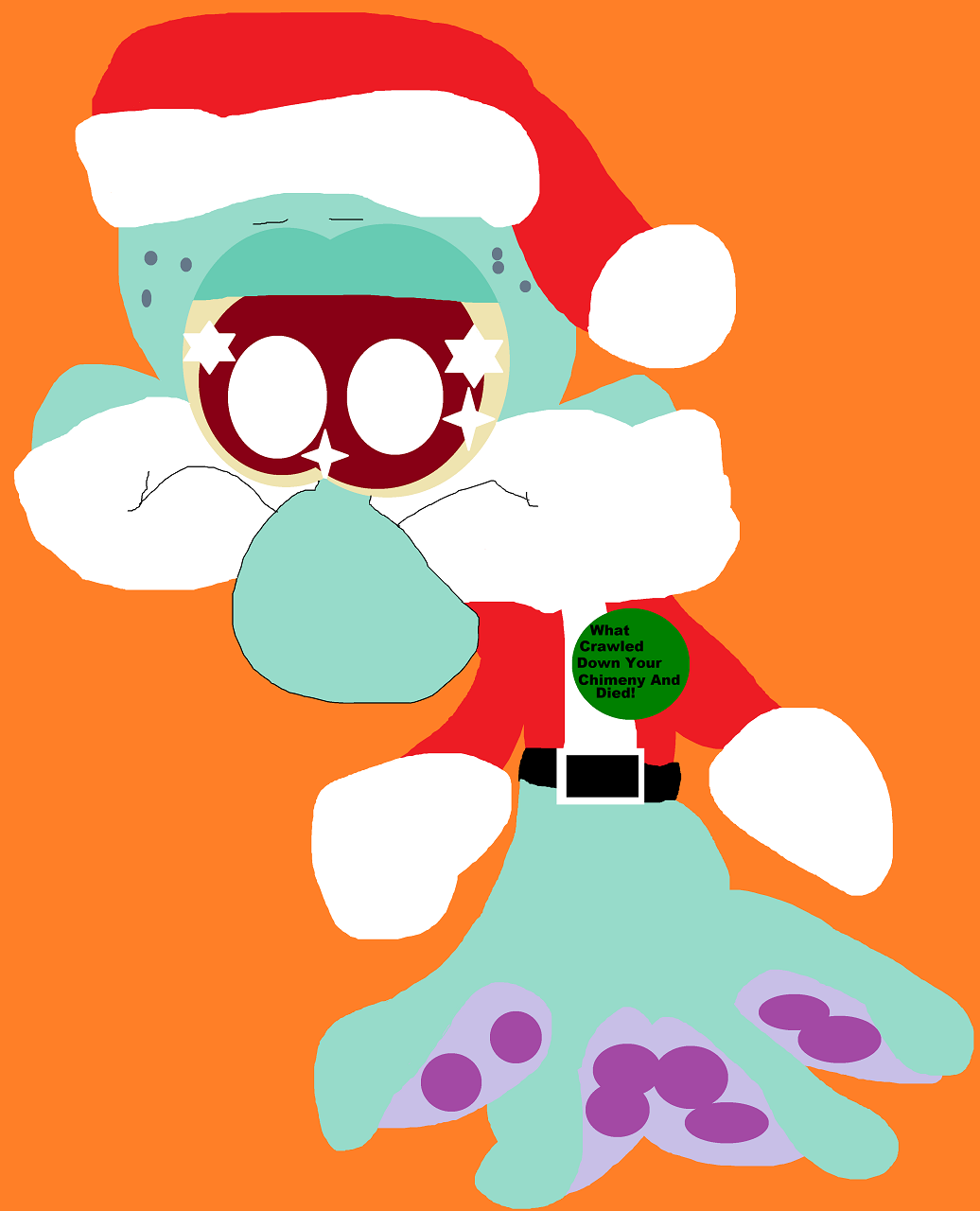 Holiday Squidward Squishable Plush With Pin^^ by Falconlobo