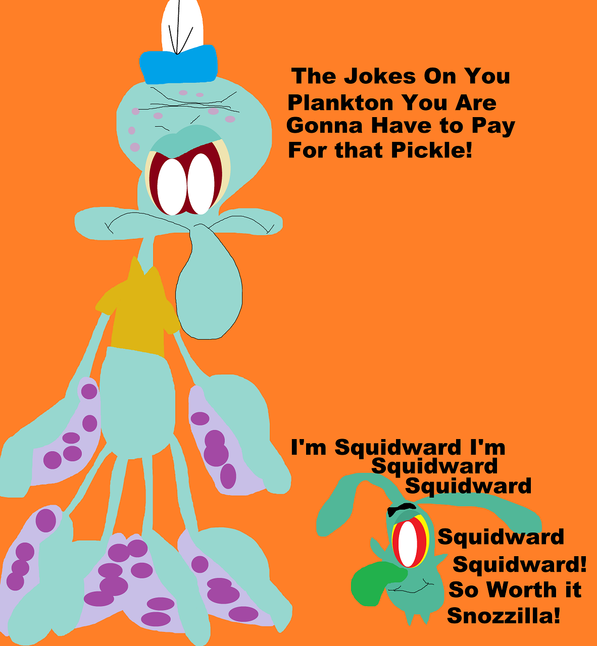 It's Annoy Squidward Day by Falconlobo