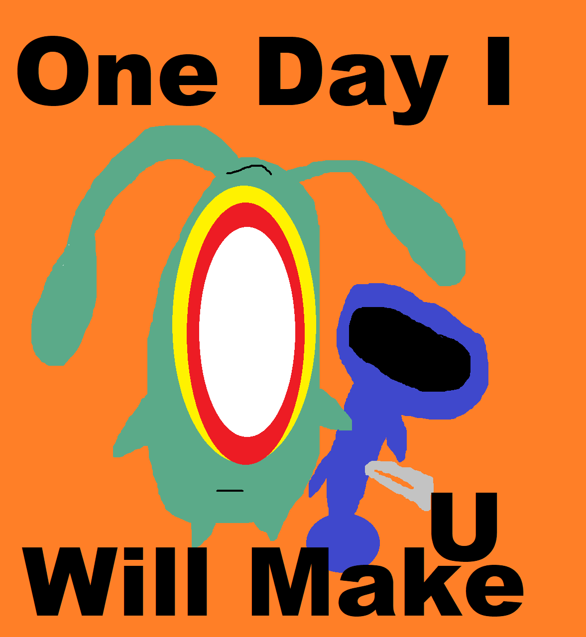 One Day I Will Make U by Falconlobo