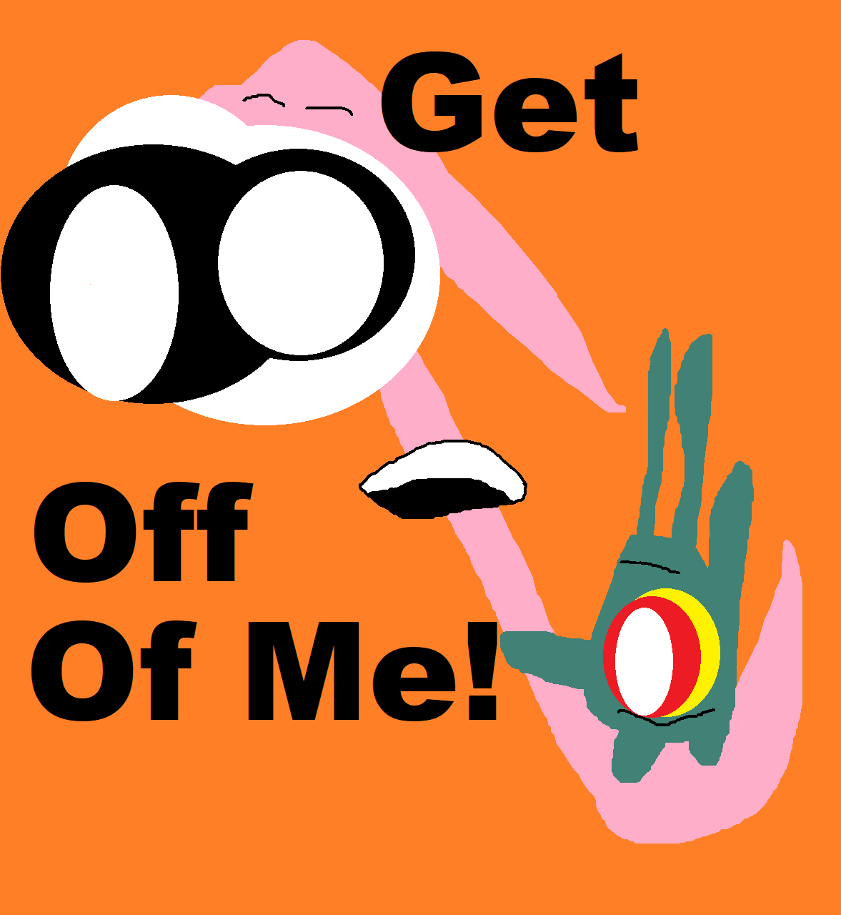 Get Off Of Me by Falconlobo
