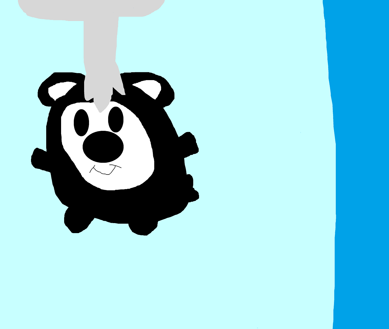 Random Panda Plush In Claw Machine by Falconlobo