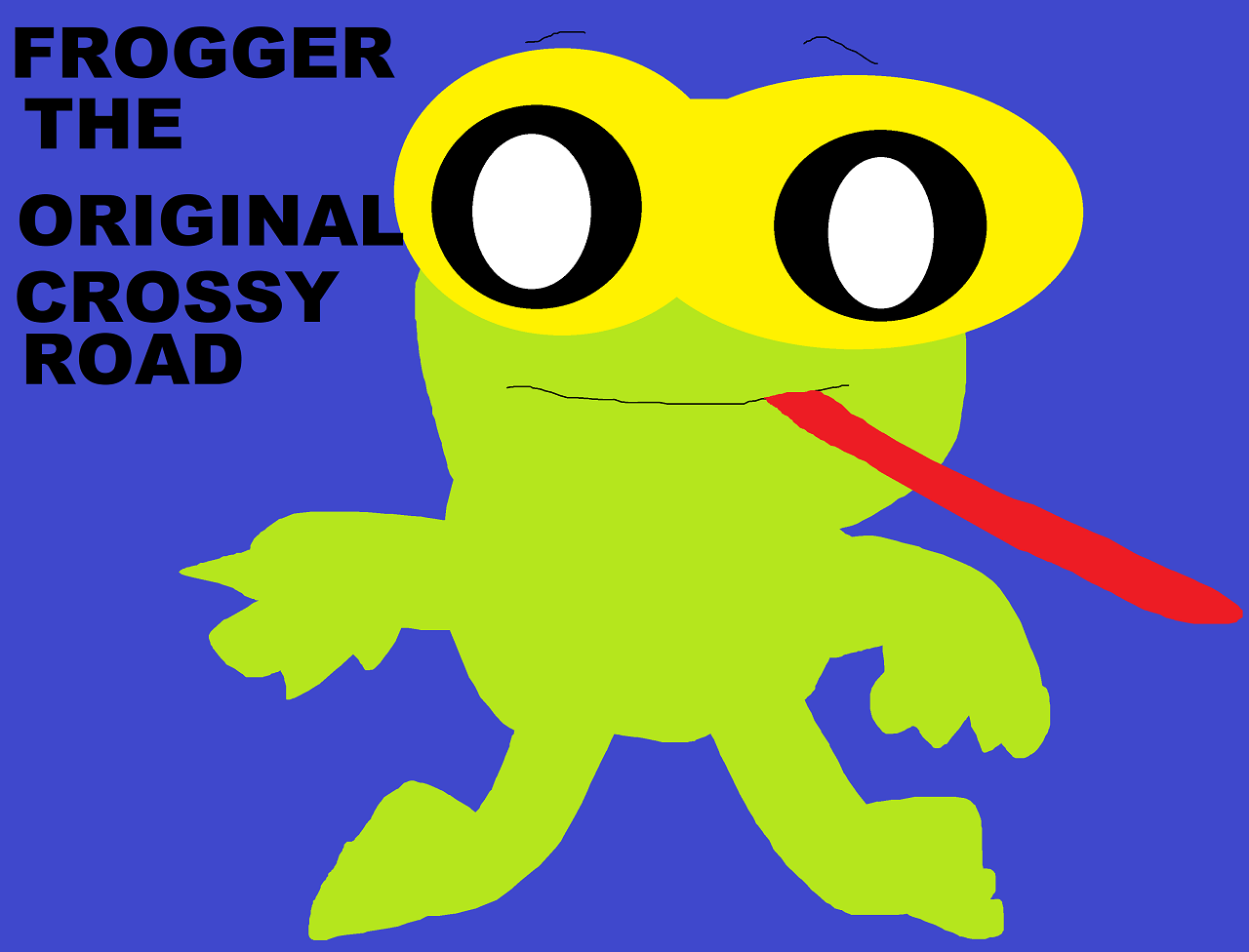 Frogger The Original CrossyRoad by Falconlobo