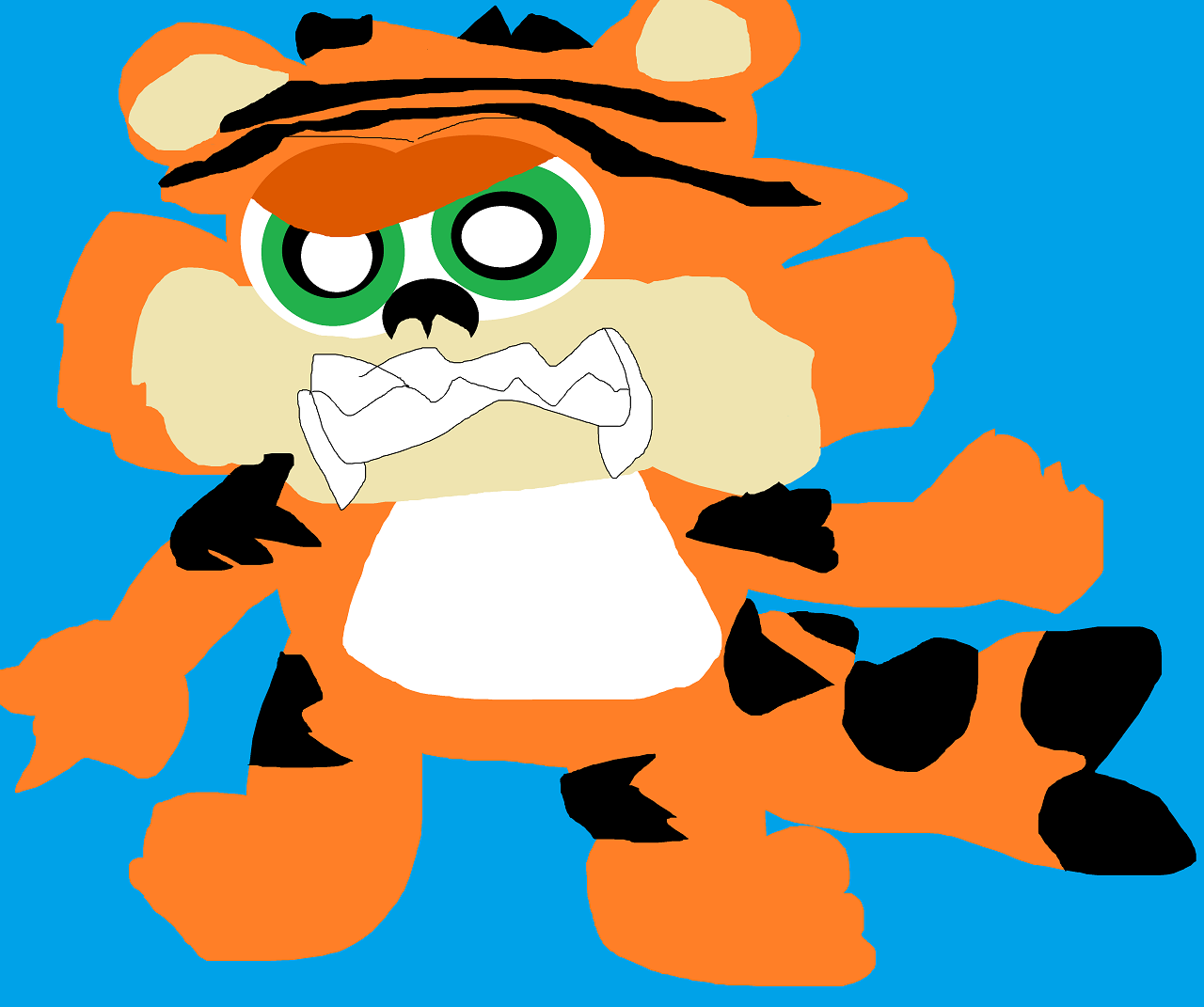 Meanie Beanie TigerShark Big Anthro by Falconlobo
