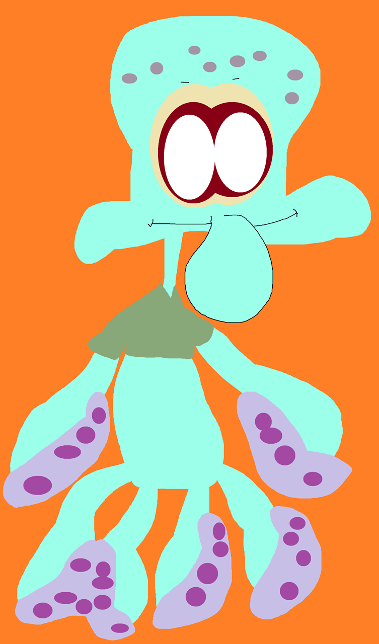 Based On Giant Squidward Plushie From 2000 I Have Again by Falconlobo
