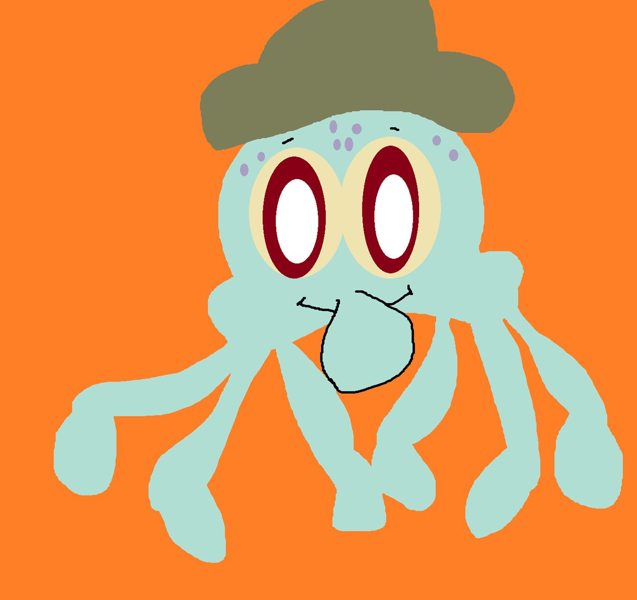 Cute Squidward Jellie^^ by Falconlobo