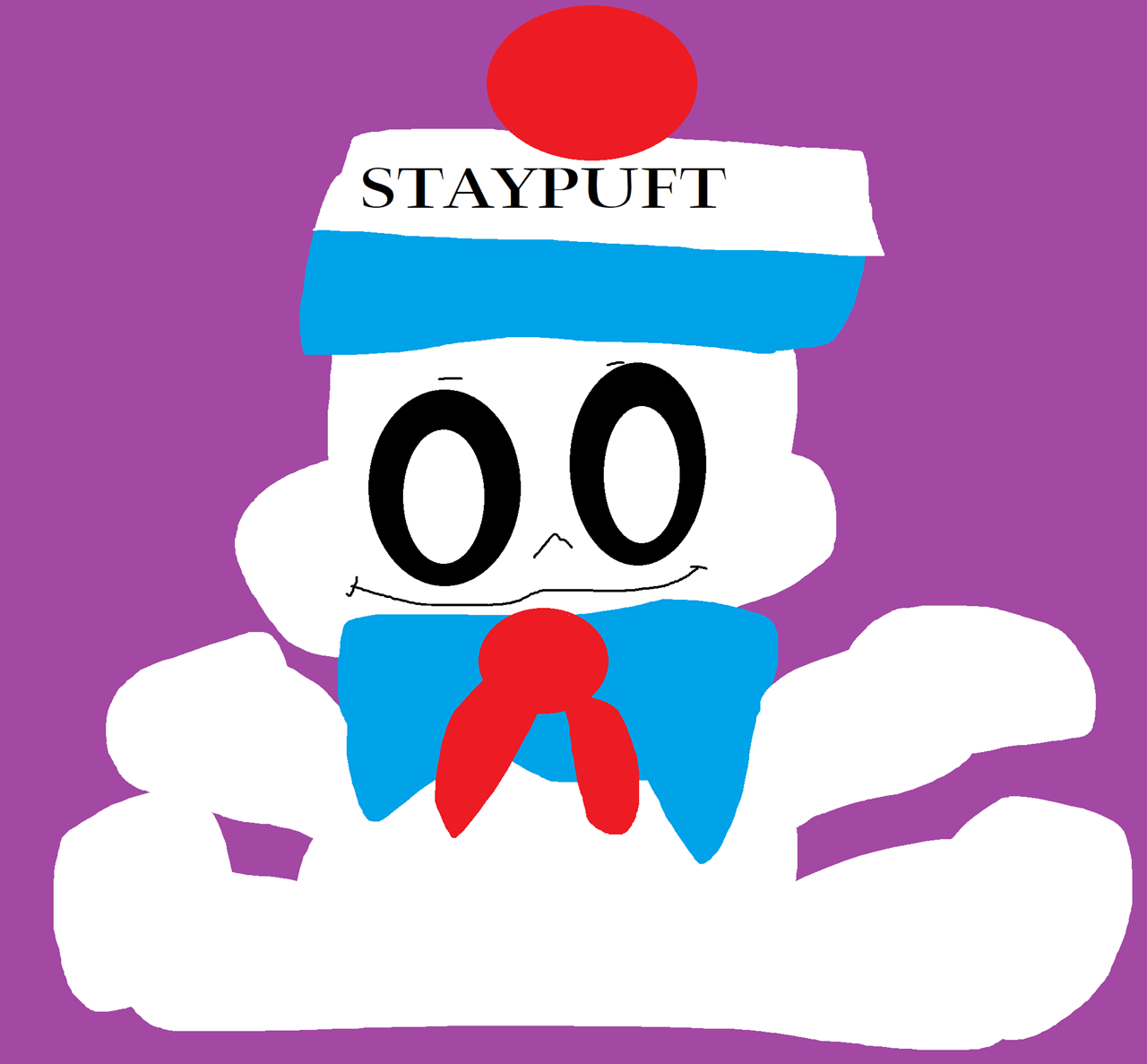 Sitting Staypuft Plush^o^ by Falconlobo