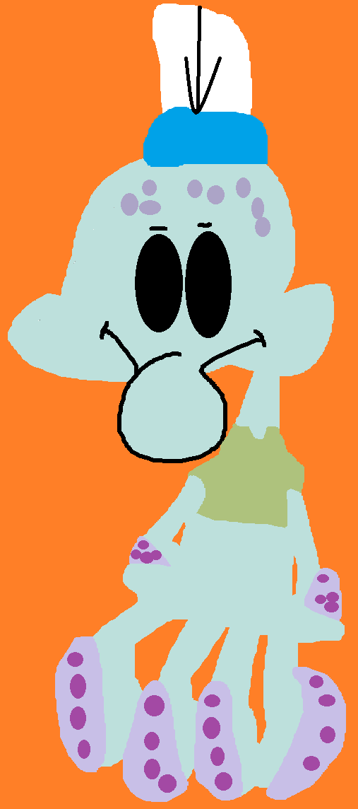 Squidward Funko Soda Style Again by Falconlobo