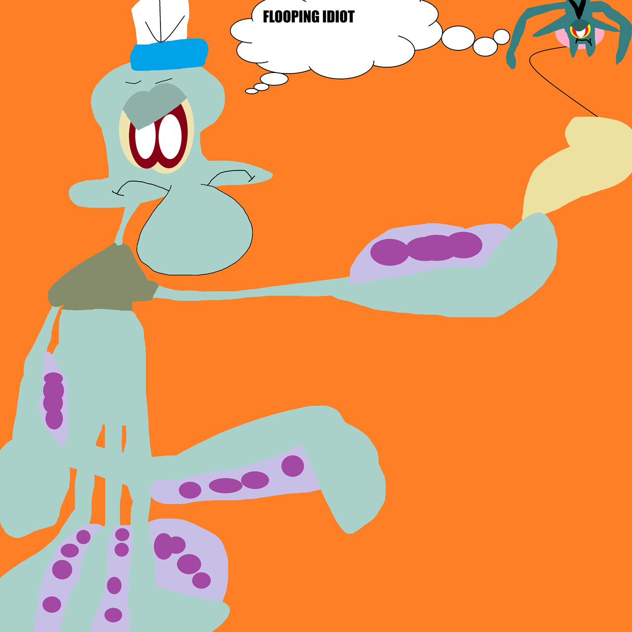 Flooping Idiot^^ by Falconlobo