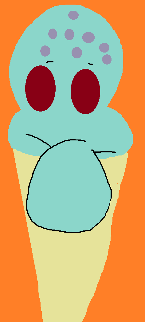 SquidCream Cone^^ by Falconlobo