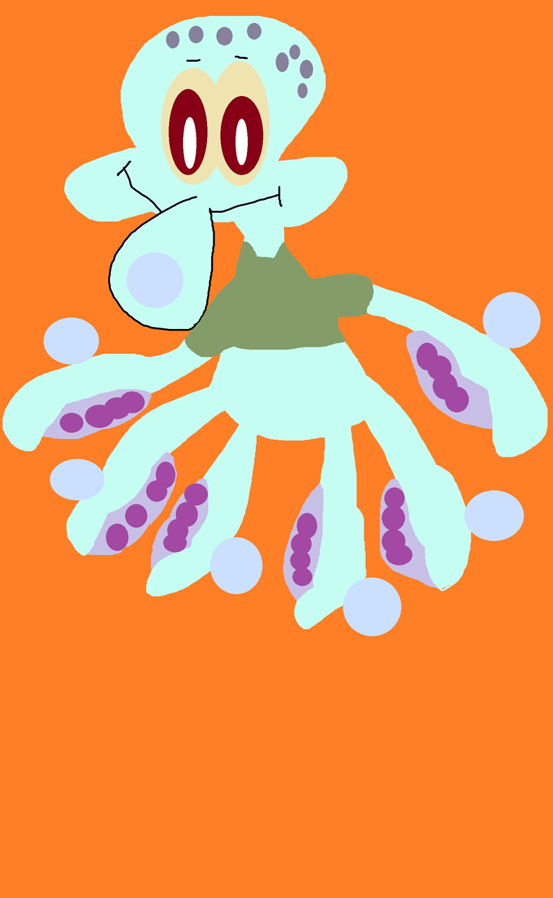 Squiddie Cling Plush^^ by Falconlobo
