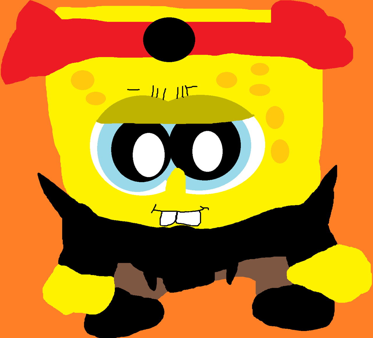 SpongeBob WarriorPants^^ by Falconlobo