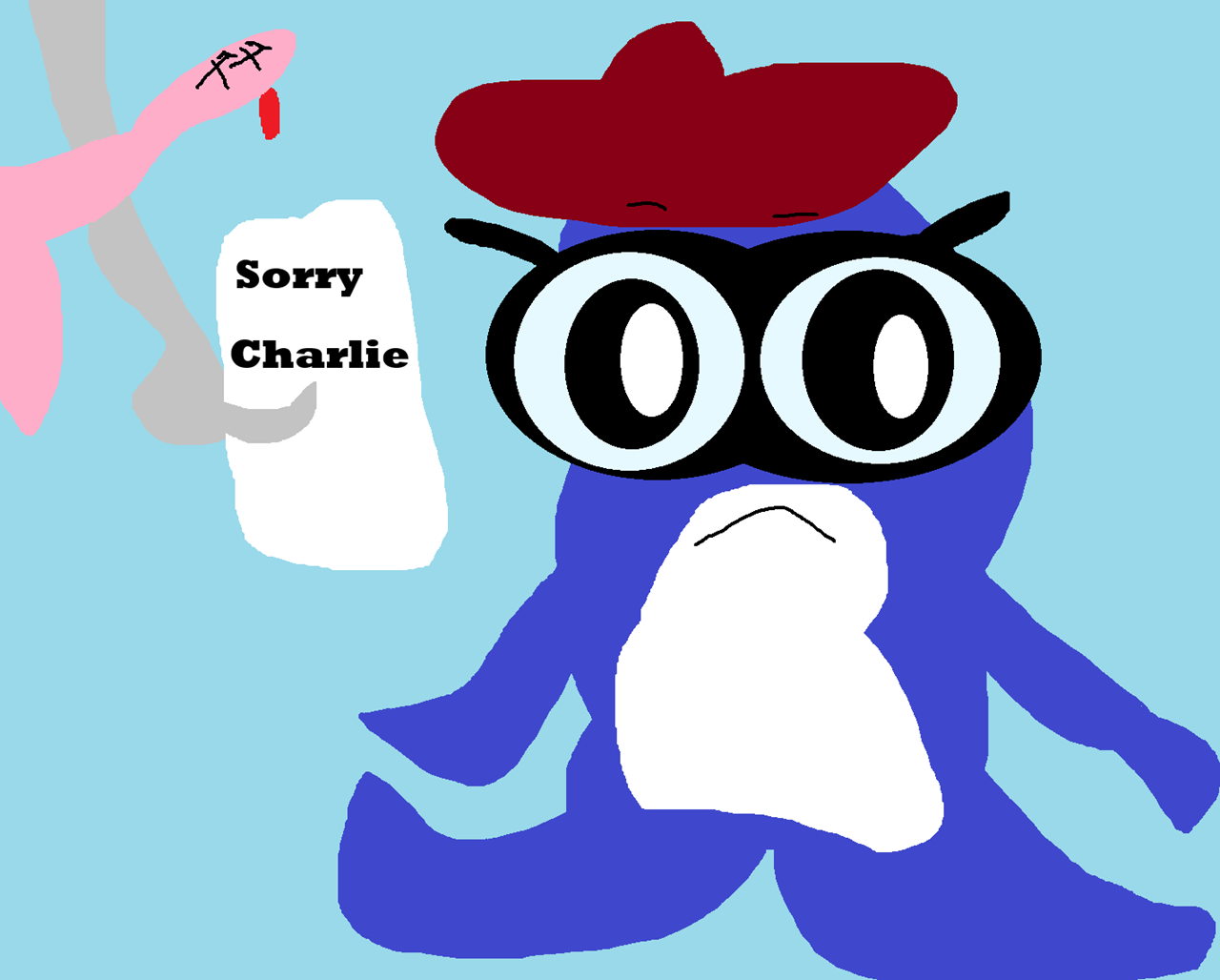 Sorry Charlie^^ by Falconlobo