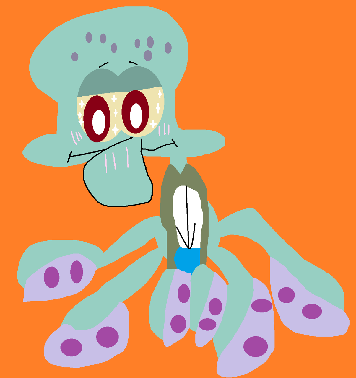 Cute Mix Of My Fave Squidward Plushes Again^o^ by Falconlobo