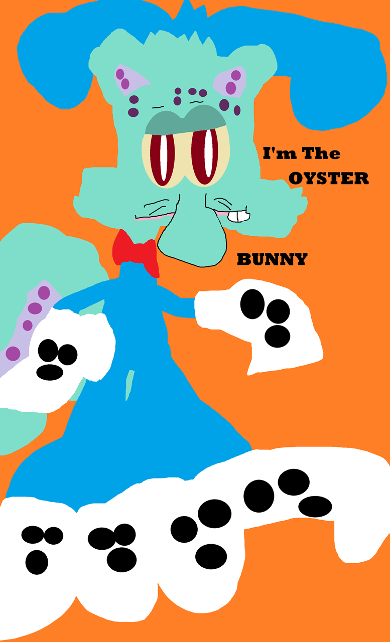 Cal The Sqocutopus Is The Oyster Bunny^^ by Falconlobo