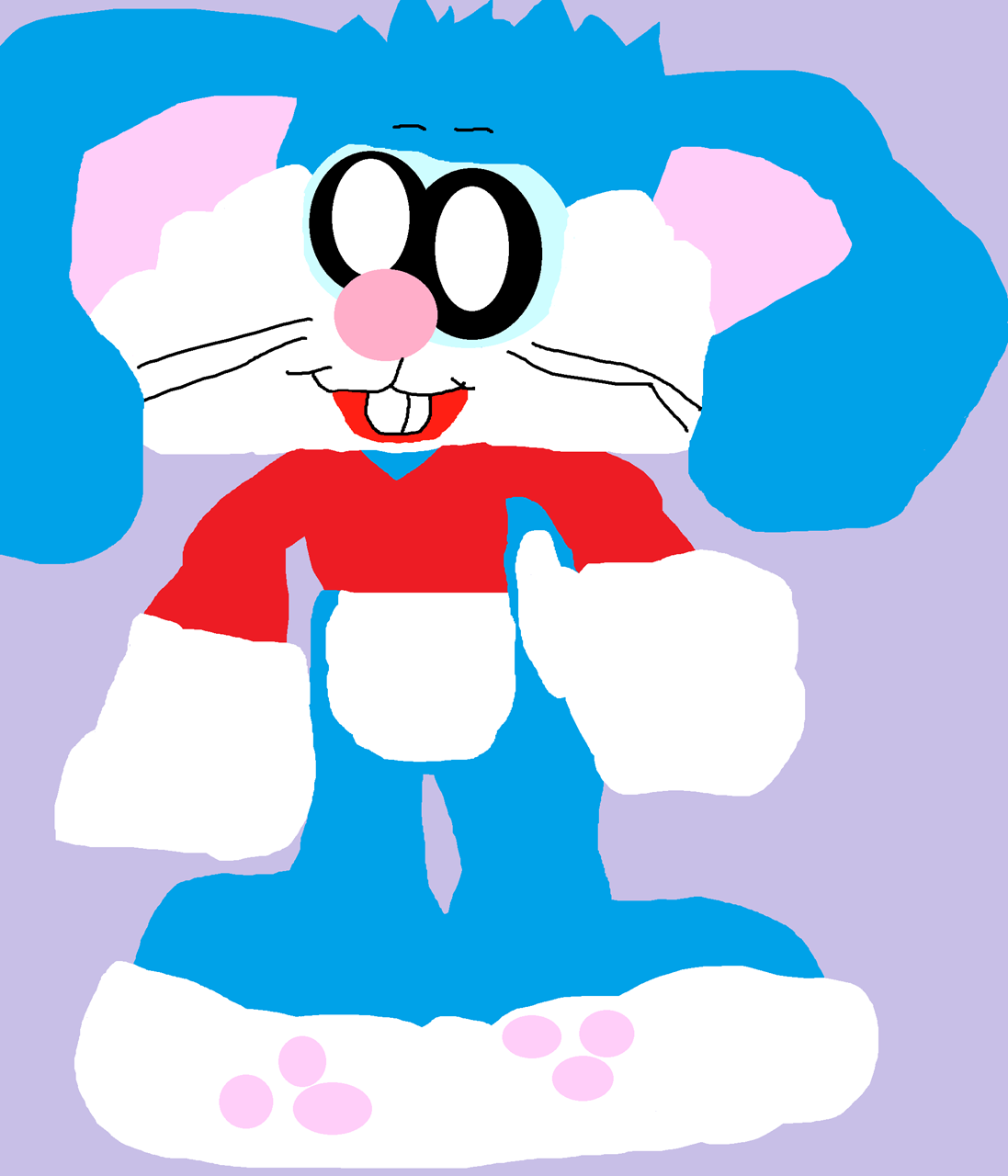 Random Buster Bunny^o^ by Falconlobo