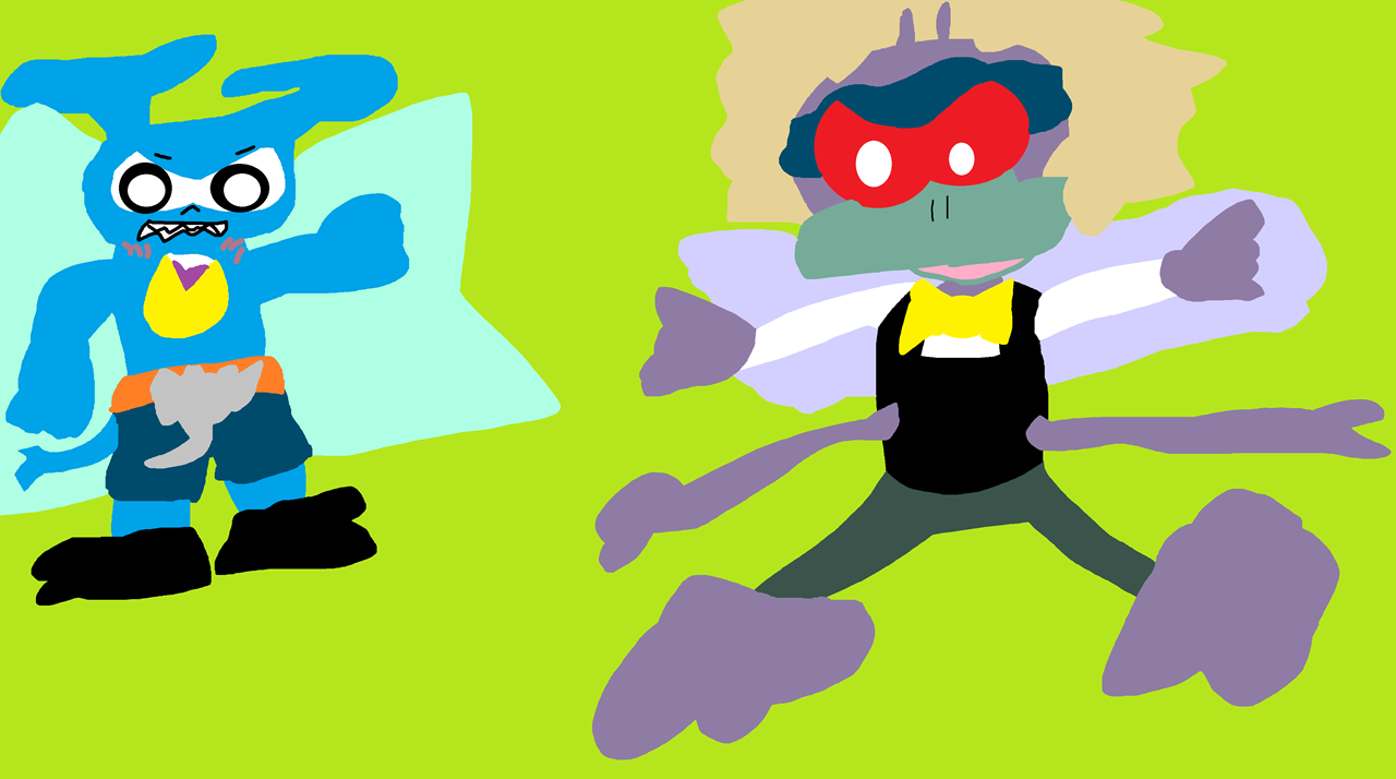 Random Ray Fillet Vs Baxter Stockman Again^^ by Falconlobo