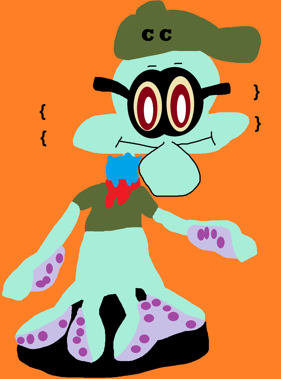 Camp Coral Squidward Bobblehead^^ by Falconlobo