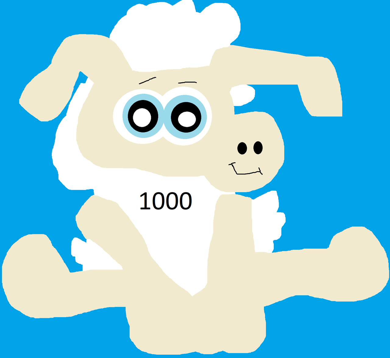Serta Counting Sheep Sitting Plush^^ by Falconlobo