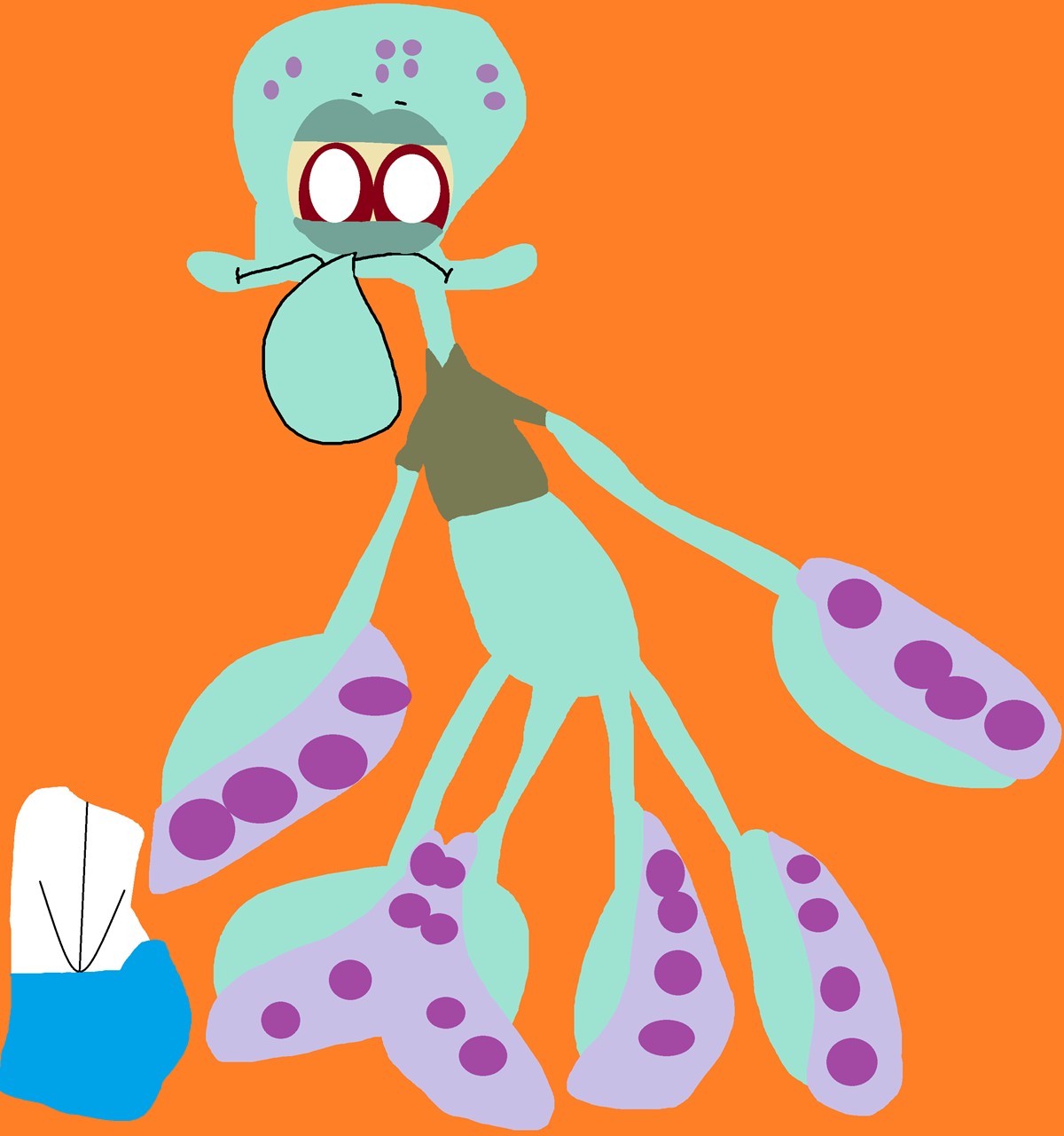 Rando Squidward^^ by Falconlobo