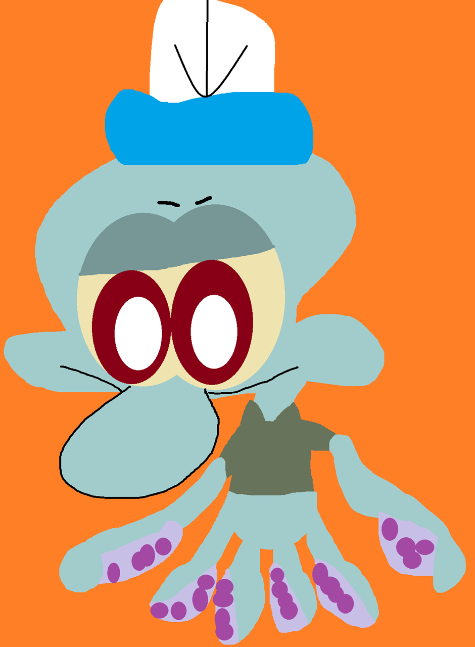 Rando Squidward Cheeb^^ by Falconlobo