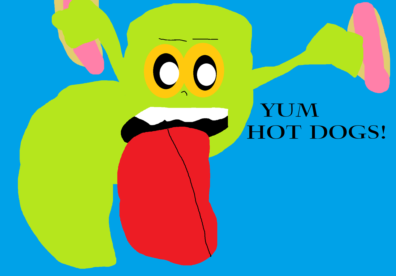 YUM HOT DOGS^^ by Falconlobo