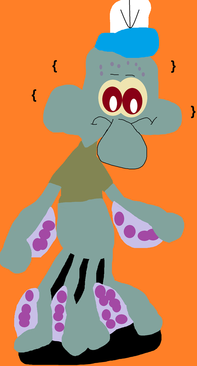 Squiddie Bobblehead^o^ by Falconlobo