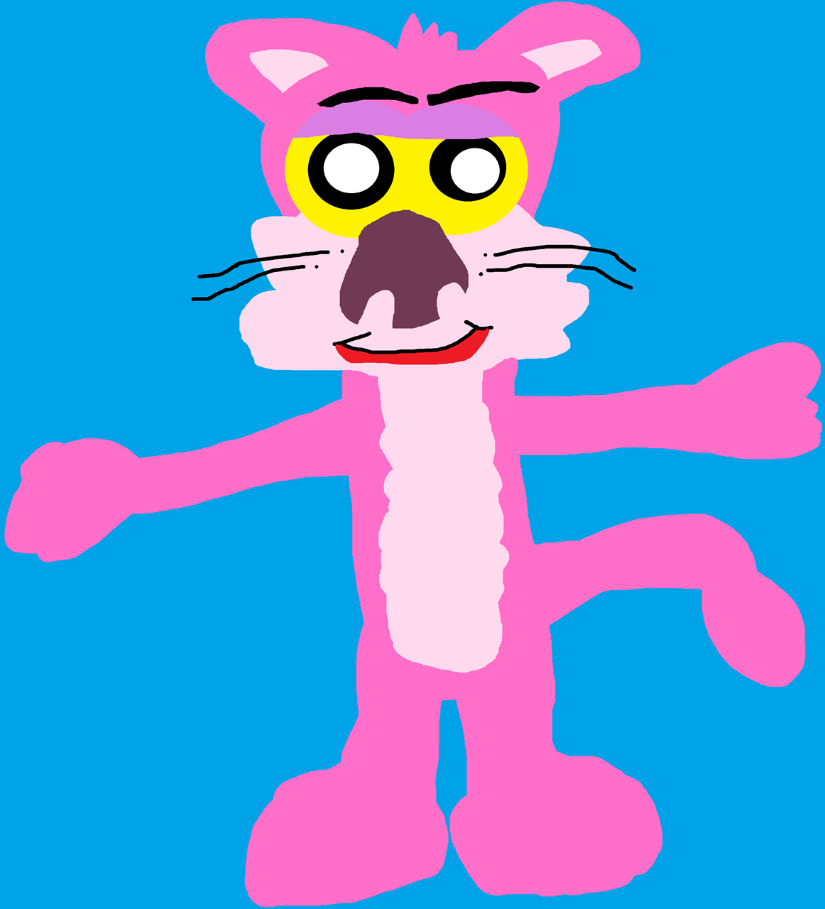A Pink Panther^^ by Falconlobo
