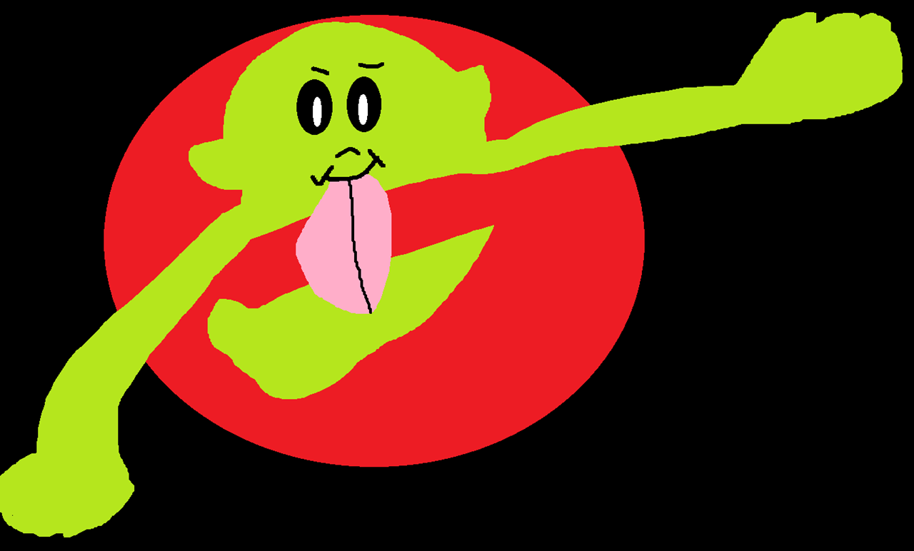 Rando Slimer In Ghost Symbol^^ by Falconlobo