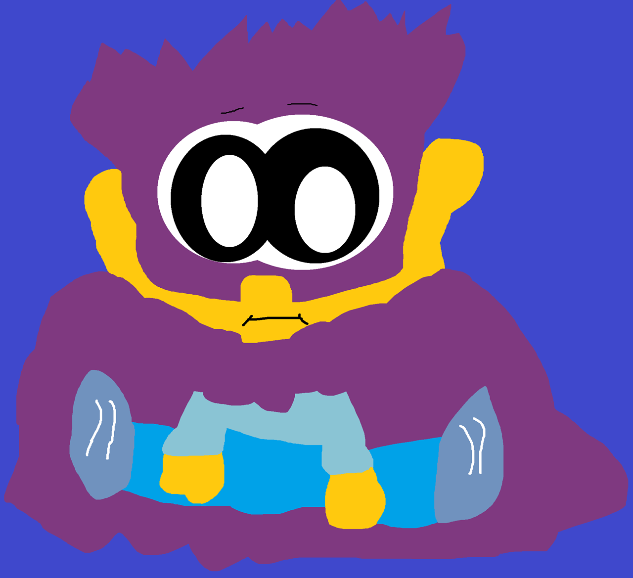 Bartman Sitting Plush^^ by Falconlobo