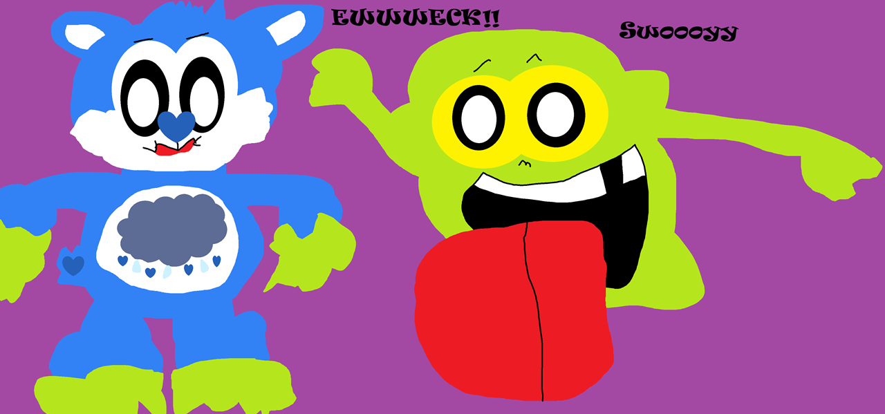 EWWWWECCCK Less slimy^^ by Falconlobo