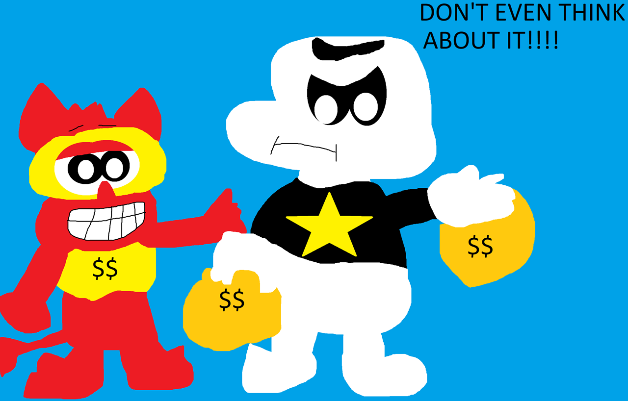 Don't Even Think About It^^ by Falconlobo