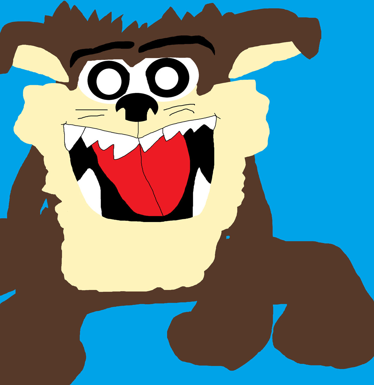 Taz Sitting Plush^^ by Falconlobo