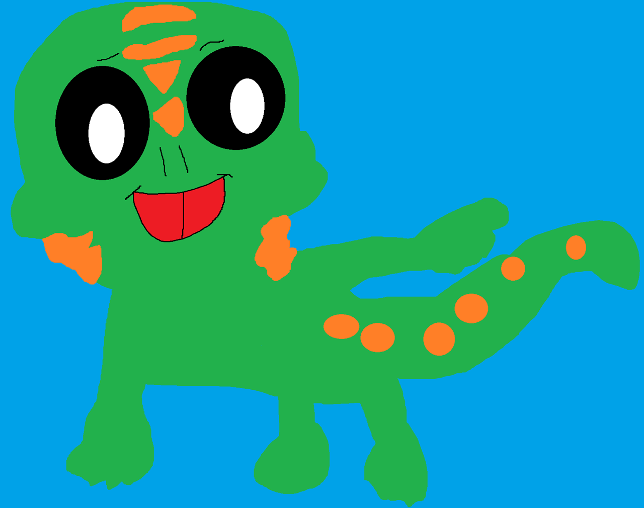 Rando Giecko Gecko^^ by Falconlobo