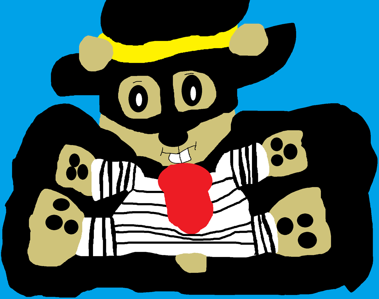 Cute Hambeargular Sitting Plush^^ by Falconlobo